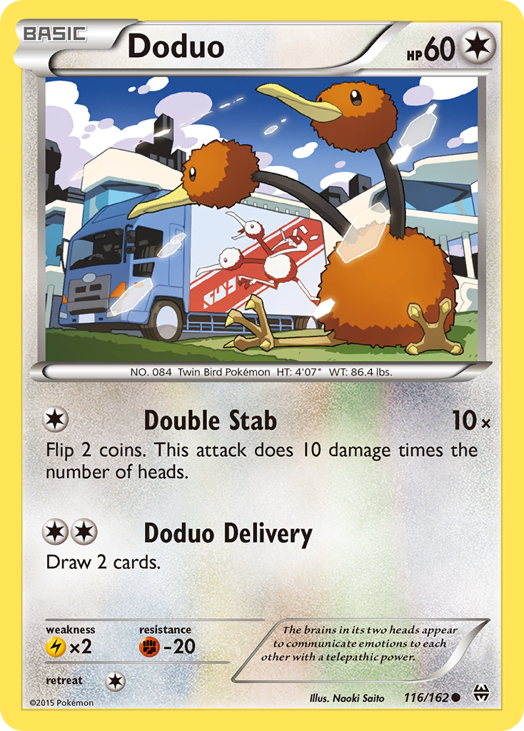 Doduo (116/162) [XY: BREAKthrough] | The Gaming-Verse