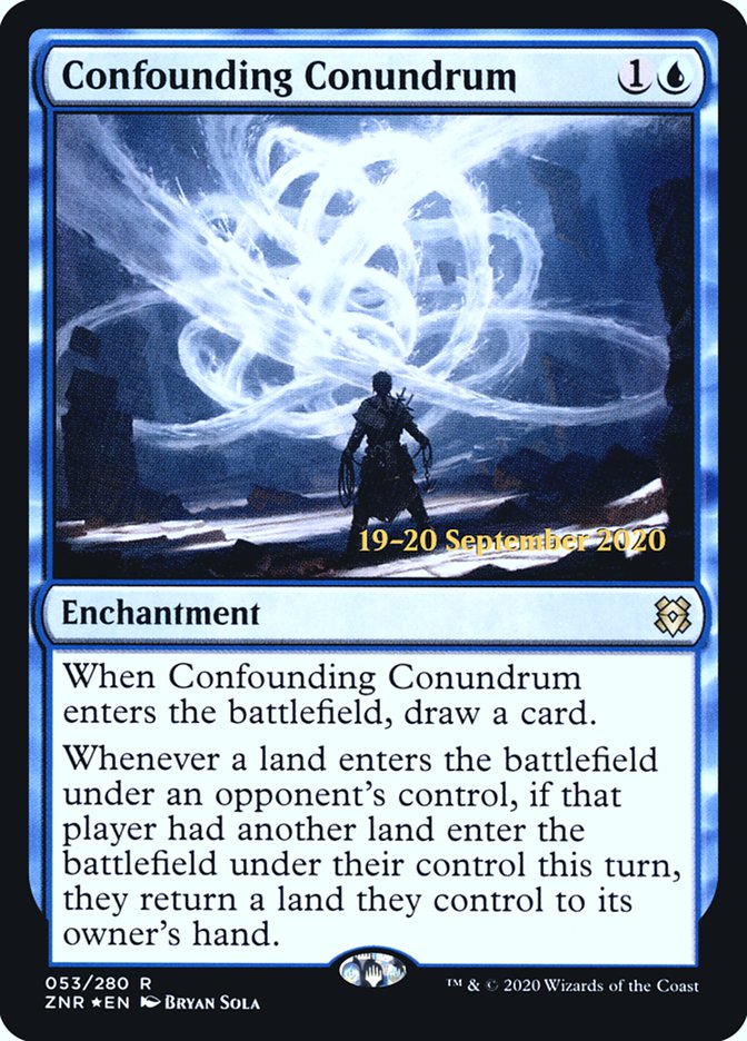 Confounding Conundrum  [Zendikar Rising Prerelease Promos] | The Gaming-Verse