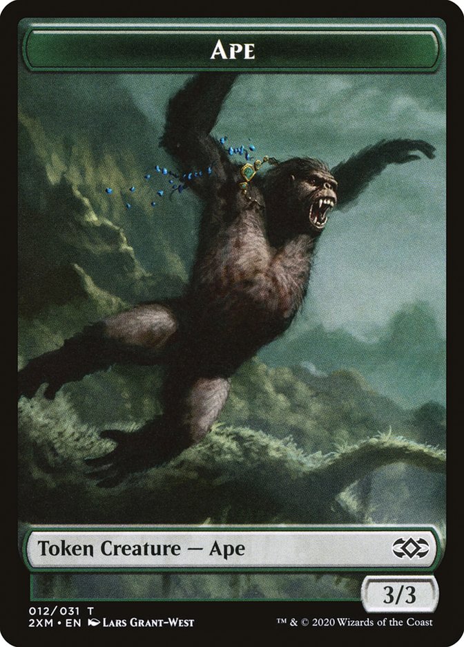 Ape Token [Double Masters] | The Gaming-Verse