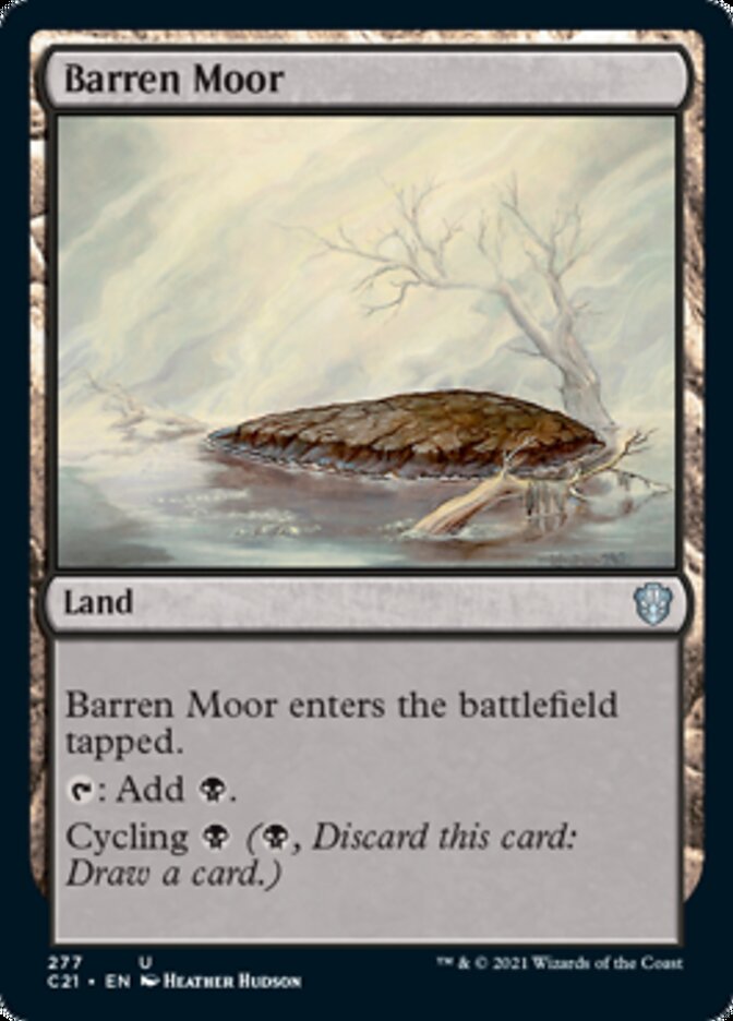 Barren Moor [Commander 2021] | The Gaming-Verse