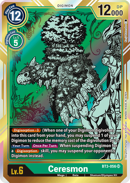 Ceresmon [BT3-056] (Alternate Art) [Release Special Booster Ver.1.5] | The Gaming-Verse