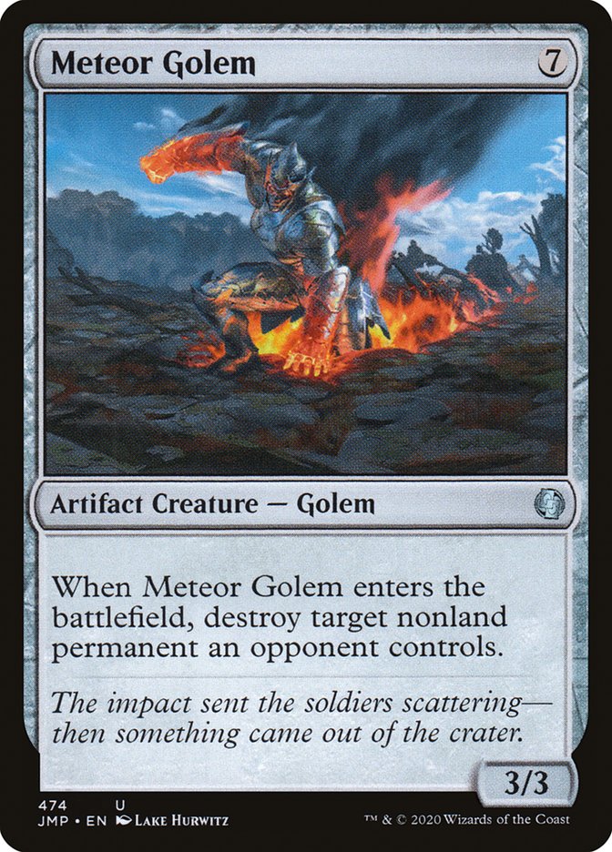 Meteor Golem [Jumpstart] | The Gaming-Verse