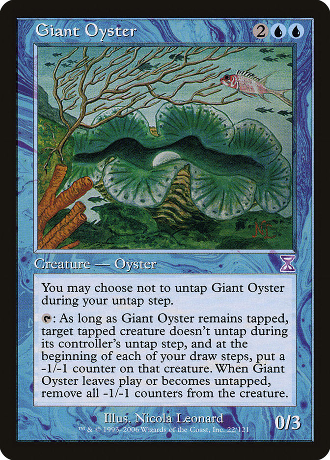 Giant Oyster [Time Spiral Timeshifted] | The Gaming-Verse