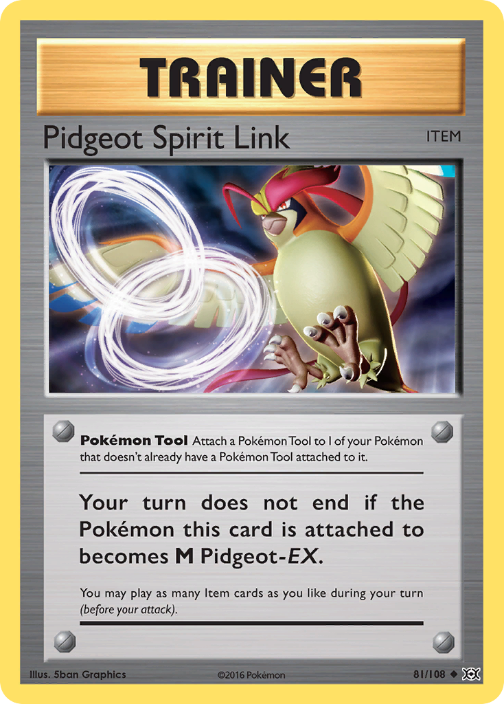 Pidgeot Spirit Link (81/108) [XY: Evolutions] | The Gaming-Verse