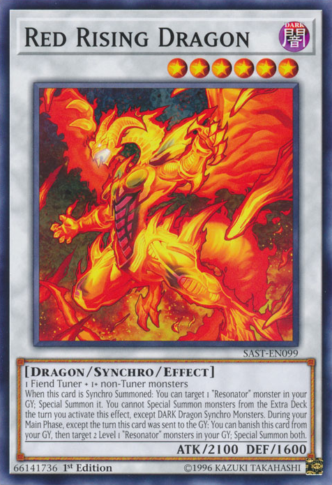 Red Rising Dragon [SAST-EN099] Common | The Gaming-Verse