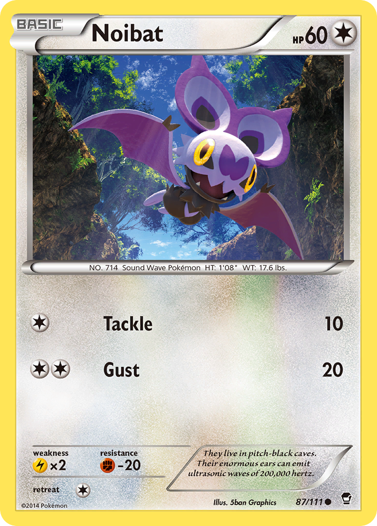 Noibat (87/111) [XY: Furious Fists] | The Gaming-Verse