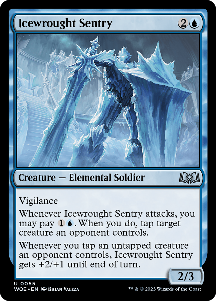 Icewrought Sentry [Wilds of Eldraine] | The Gaming-Verse