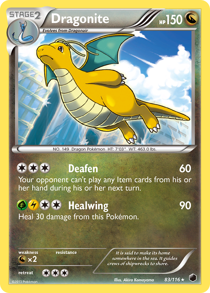 Dragonite (83/116) [Black & White: Plasma Freeze] | The Gaming-Verse