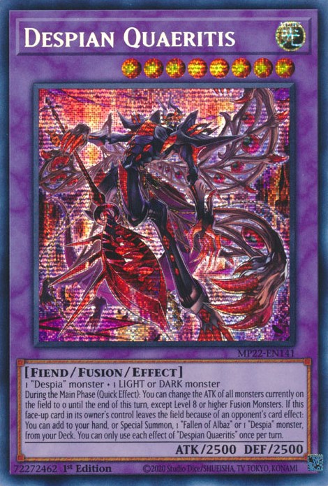 Despian Quaeritis [MP22-EN141] Prismatic Secret Rare | The Gaming-Verse