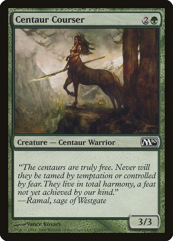 Centaur Courser [Magic 2010] | The Gaming-Verse