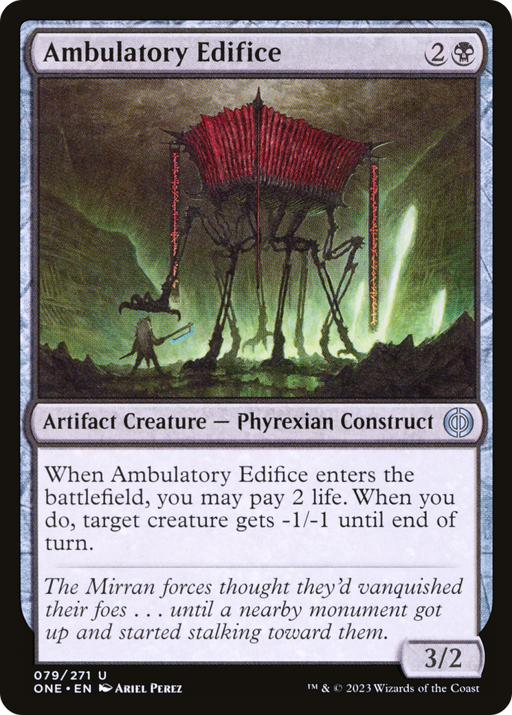 Ambulatory Edifice [Phyrexia: All Will Be One] | The Gaming-Verse