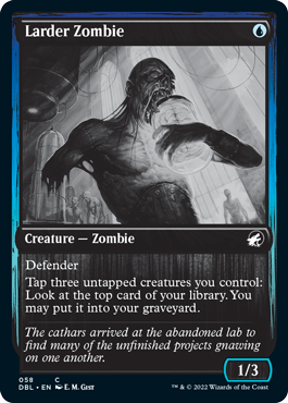 Larder Zombie [Innistrad: Double Feature] | The Gaming-Verse