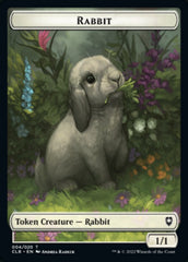 Treasure // Rabbit Double-sided Token [Commander Legends: Battle for Baldur's Gate Tokens] | The Gaming-Verse