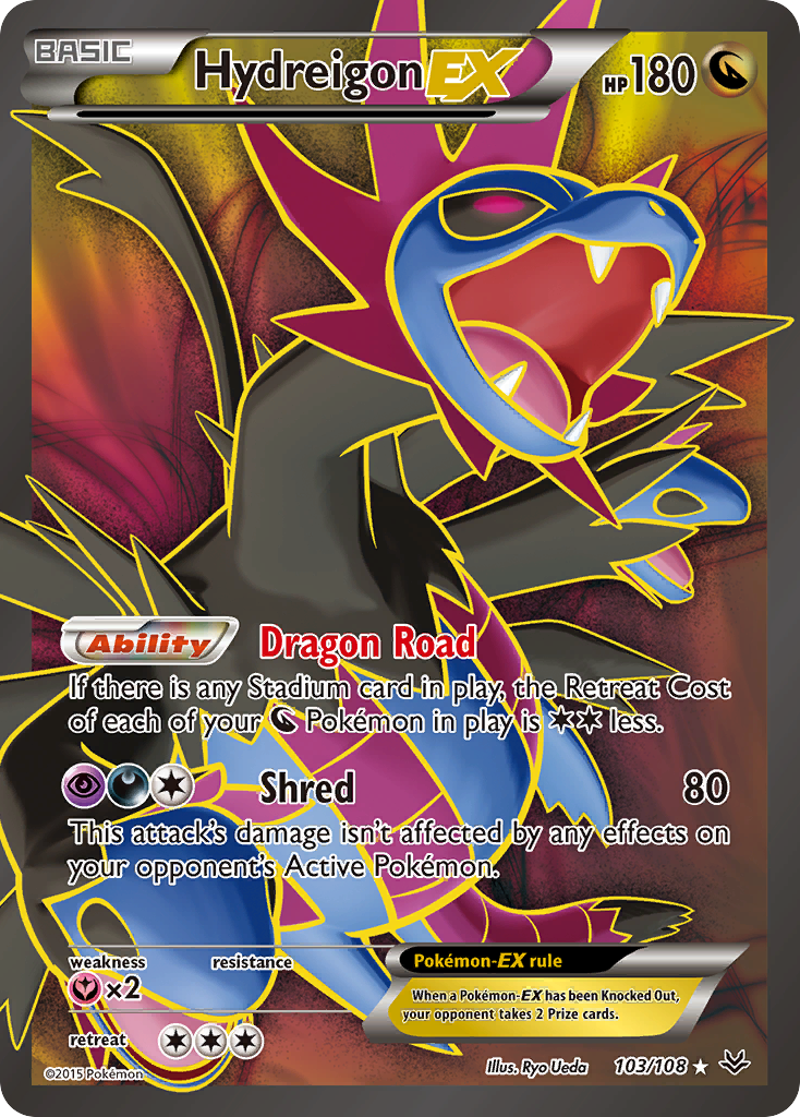 Hydreigon EX (103/108) [XY: Roaring Skies] | The Gaming-Verse