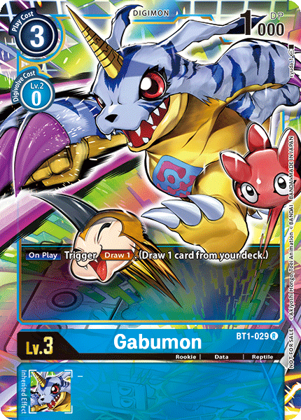 Gabumon [BT1-029] (Alternate Art) [Release Special Booster Ver.1.0] | The Gaming-Verse