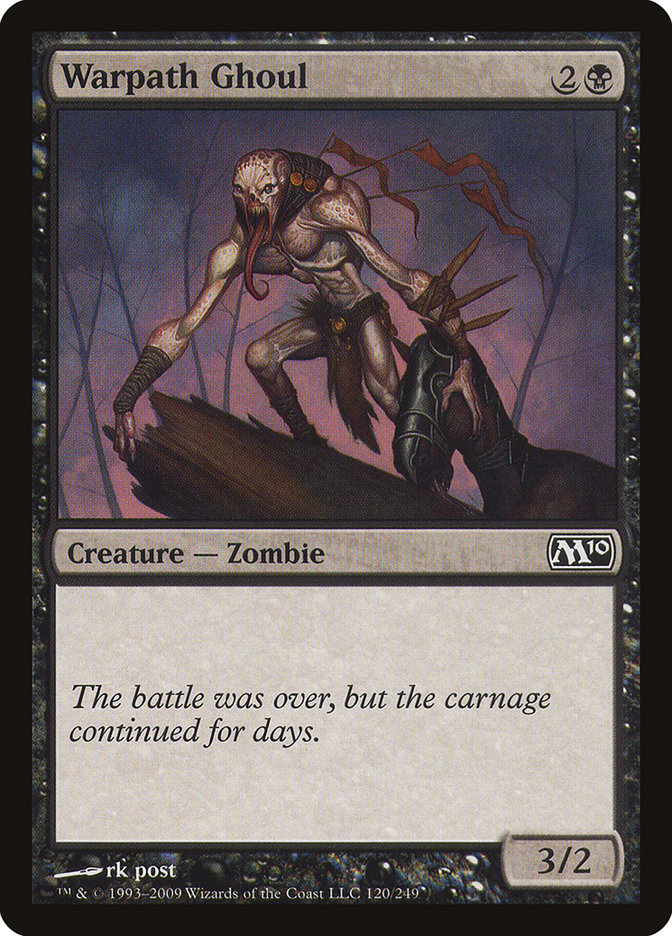 Warpath Ghoul [Magic 2010] | The Gaming-Verse