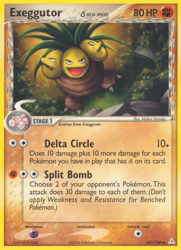 Exeggutor (41/110) (Delta Species) [EX: Holon Phantoms] | The Gaming-Verse