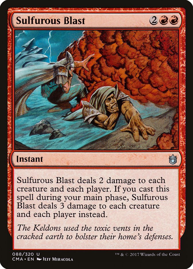 Sulfurous Blast [Commander Anthology] | The Gaming-Verse