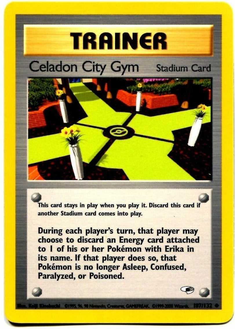 Celadon City Gym (107/132) [Gym Heroes Unlimited] | The Gaming-Verse