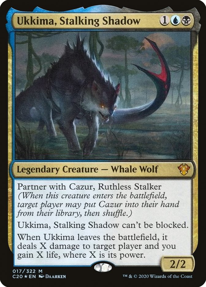 Ukkima, Stalking Shadow [Commander 2020] | The Gaming-Verse