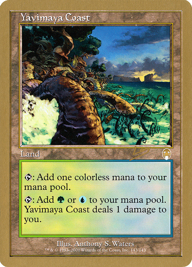 Yavimaya Coast (Raphael Levy) [World Championship Decks 2002] | The Gaming-Verse