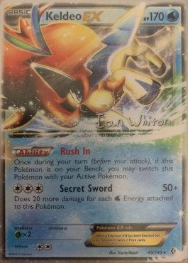 Keldeo EX (49/149) (American Gothic - Ian Whiton) [World Championships 2013] | The Gaming-Verse