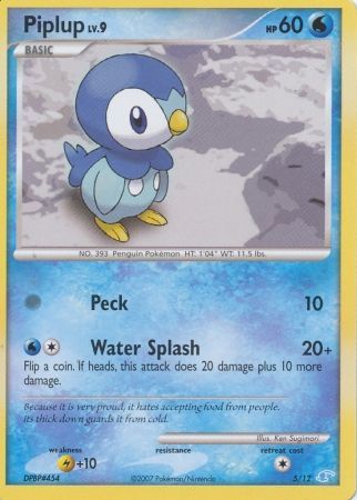 Piplup (5/12) [Diamond & Pearl: Trainer Kit - Manaphy] | The Gaming-Verse