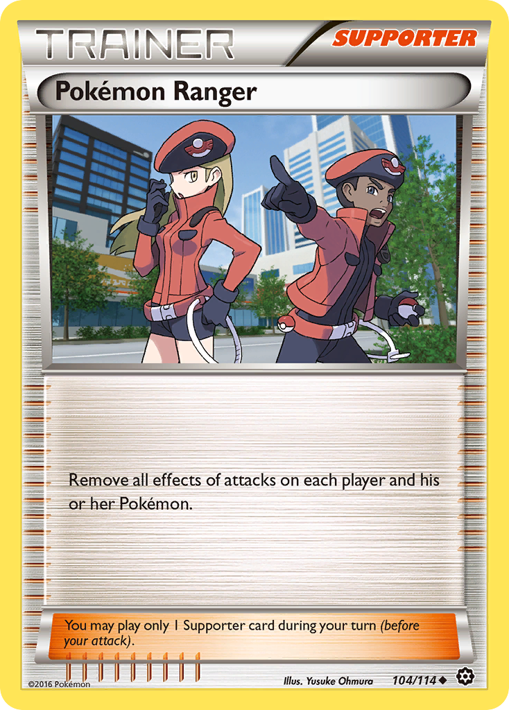 Pokemon Ranger (104/114) [XY: Steam Siege] | The Gaming-Verse