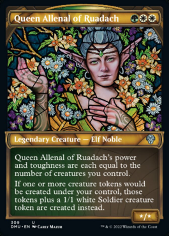 Queen Allenal of Ruadach (Showcase) [Dominaria United] | The Gaming-Verse