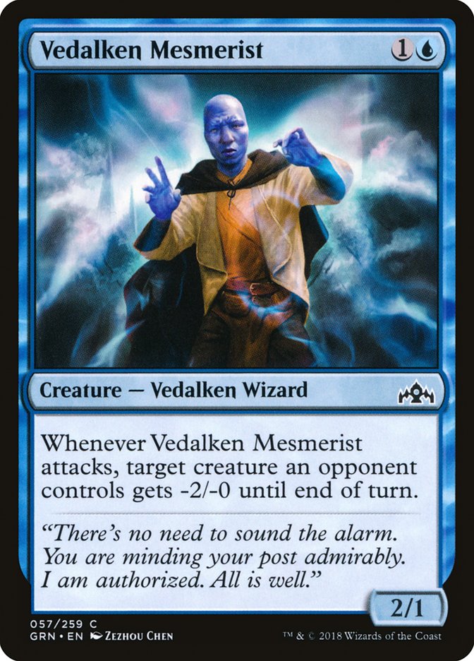 Vedalken Mesmerist [Guilds of Ravnica] | The Gaming-Verse