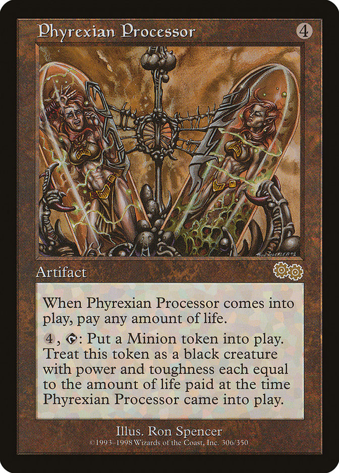 Phyrexian Processor [Urza's Saga] | The Gaming-Verse