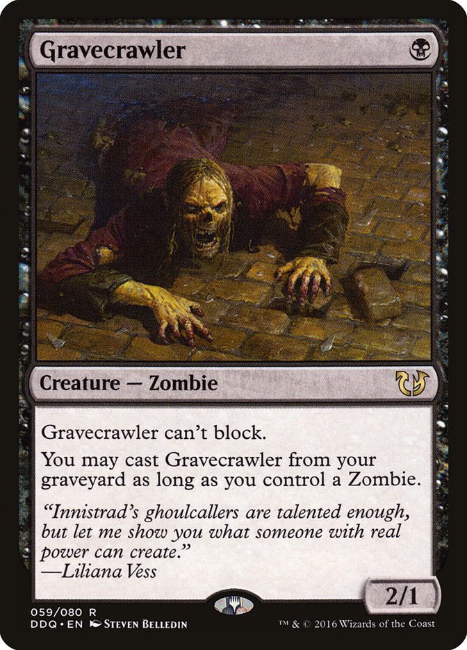 Gravecrawler [Duel Decks: Blessed vs. Cursed] | The Gaming-Verse