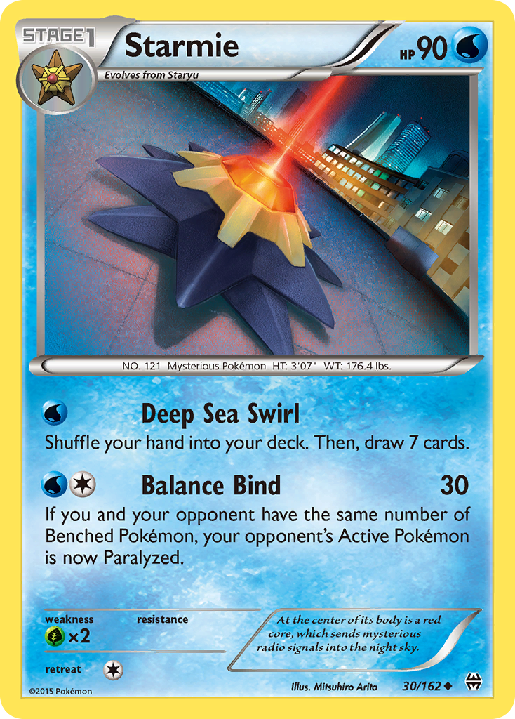 Starmie (30/162) [XY: BREAKthrough] | The Gaming-Verse