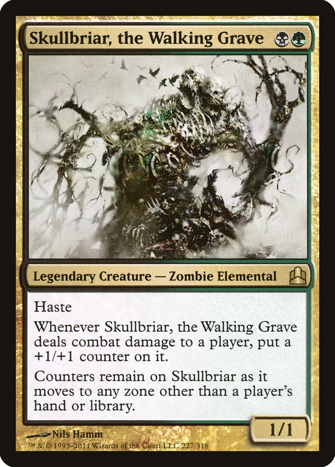 Skullbriar, the Walking Grave [Commander 2011] | The Gaming-Verse