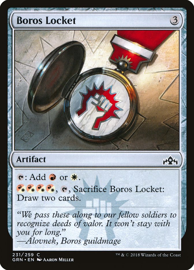 Boros Locket [Guilds of Ravnica] | The Gaming-Verse