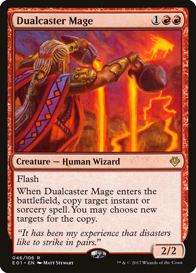 Dualcaster Mage [Archenemy: Nicol Bolas] | The Gaming-Verse