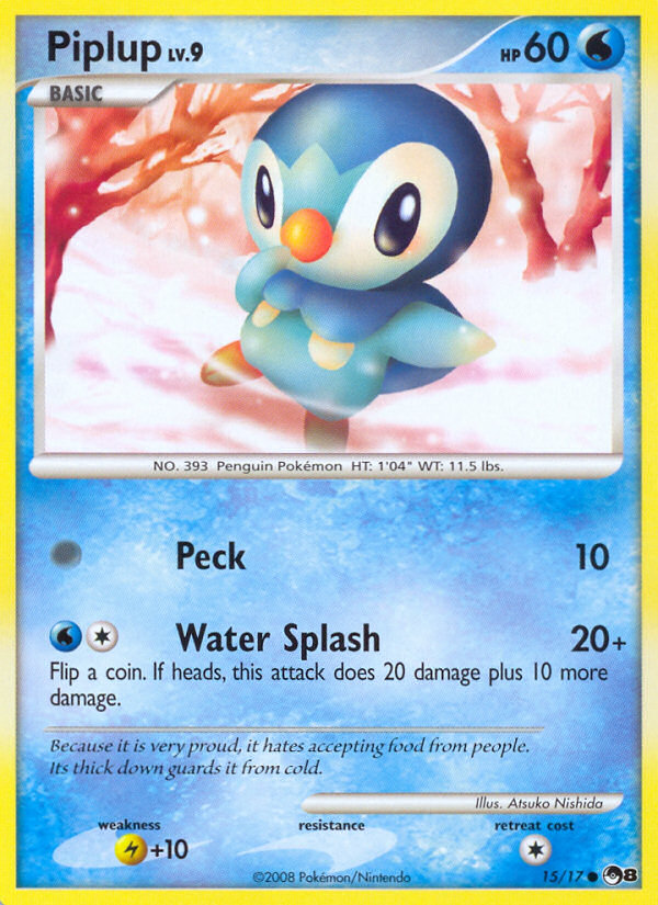 Piplup (15/17) [POP Series 8] | The Gaming-Verse