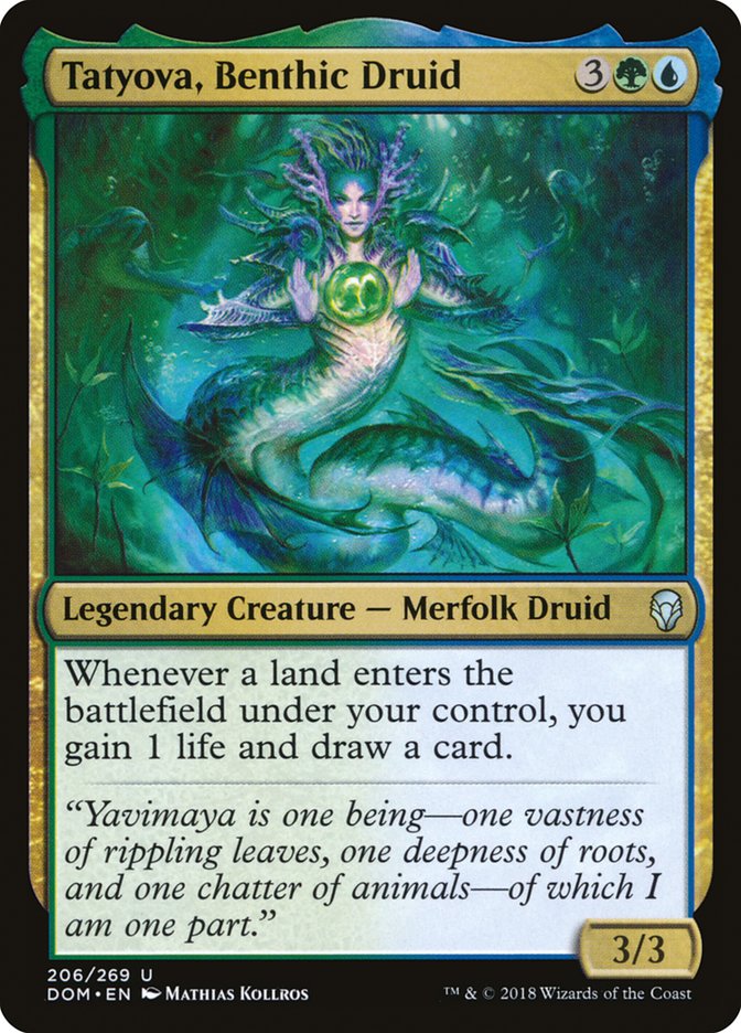 Tatyova, Benthic Druid [Dominaria] | The Gaming-Verse