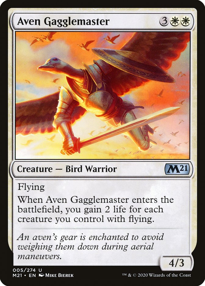 Aven Gagglemaster [Core Set 2021] | The Gaming-Verse