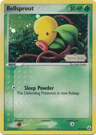 Bellsprout (49/92) (Stamped) [EX: Legend Maker] | The Gaming-Verse