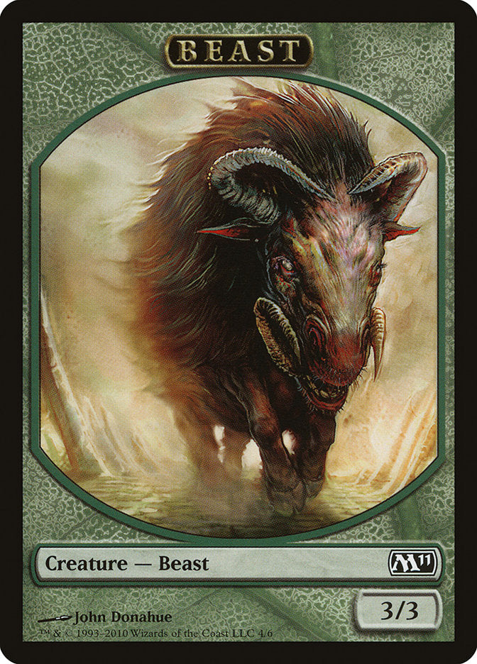 Beast [Magic 2011 Tokens] | The Gaming-Verse