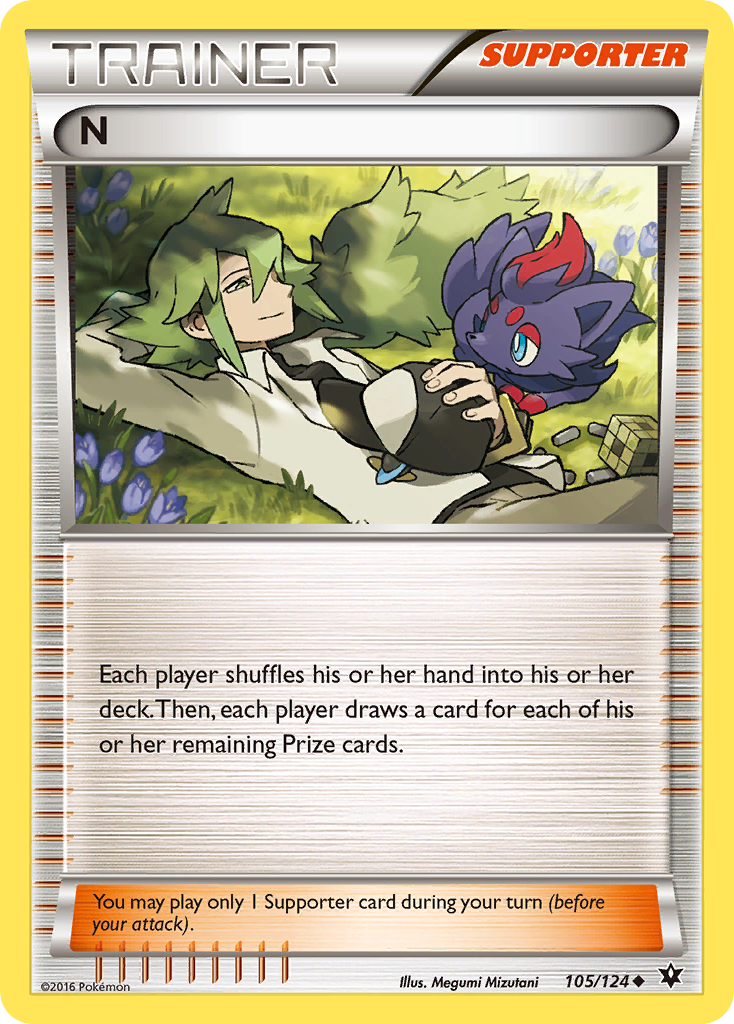 N (105/124) [XY: Fates Collide] | The Gaming-Verse