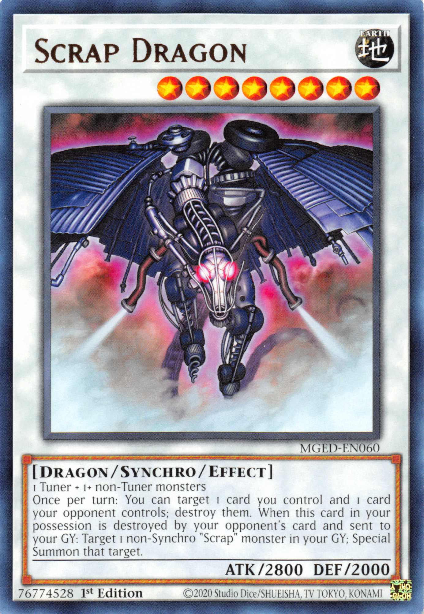 Scrap Dragon [MGED-EN060] Rare | The Gaming-Verse