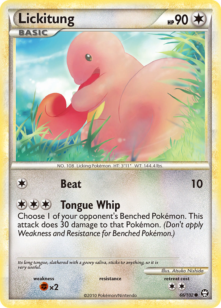 Lickitung (66/102) [HeartGold & SoulSilver: Triumphant] | The Gaming-Verse