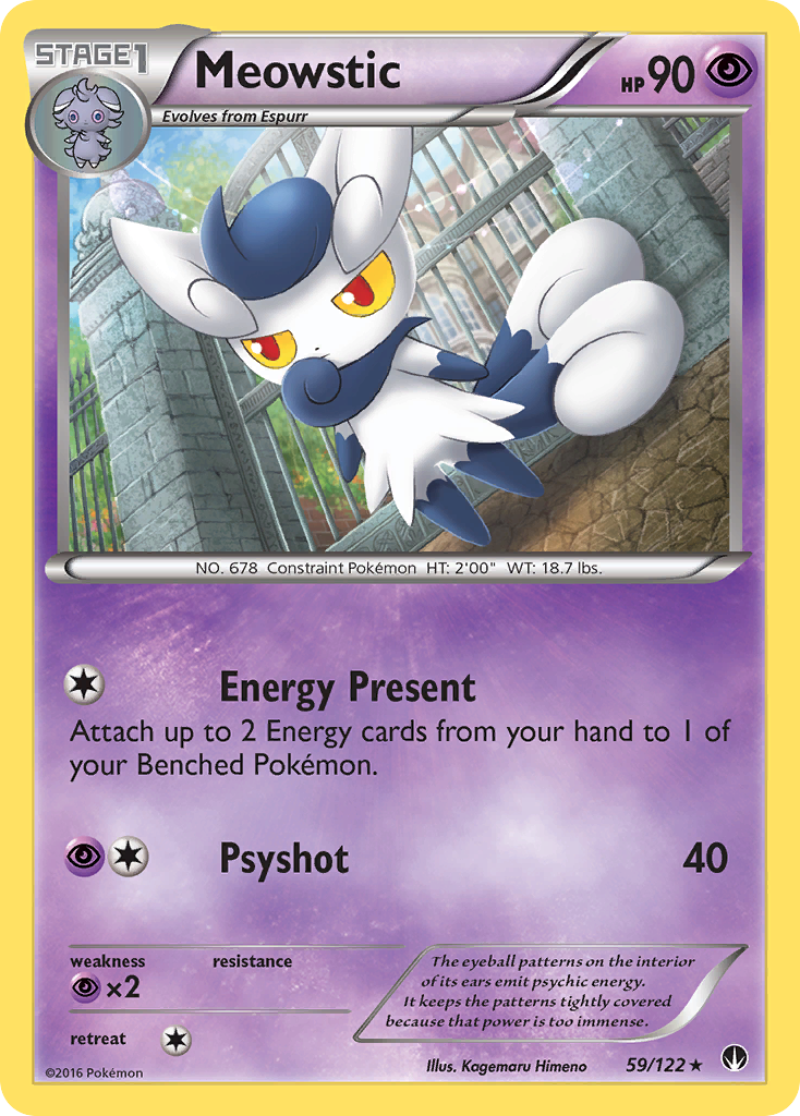 Meowstic (59/122) [XY: BREAKpoint] | The Gaming-Verse