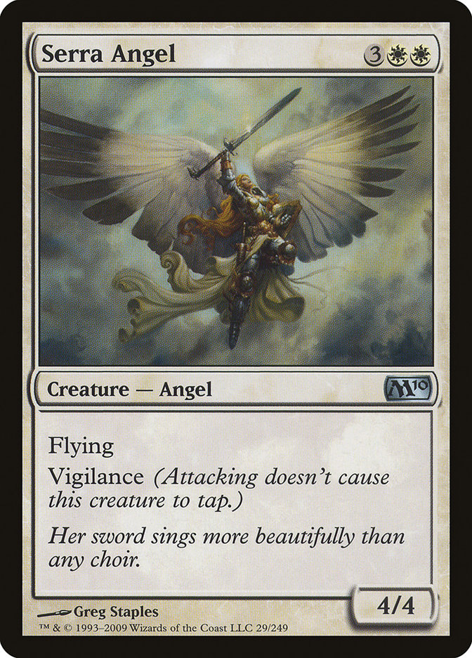 Serra Angel [Magic 2010] | The Gaming-Verse