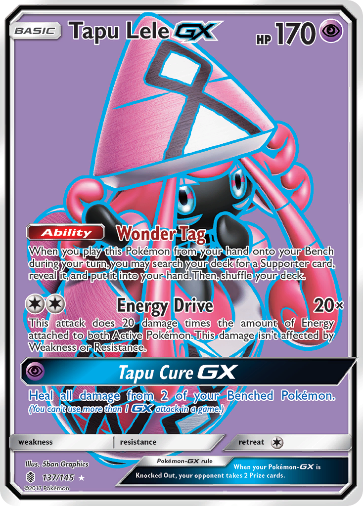 Tapu Lele GX (137/145) [Sun & Moon: Guardians Rising] | The Gaming-Verse