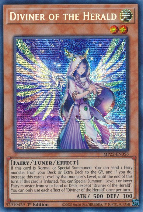 Diviner of the Herald [MP22-EN056] Prismatic Secret Rare | The Gaming-Verse