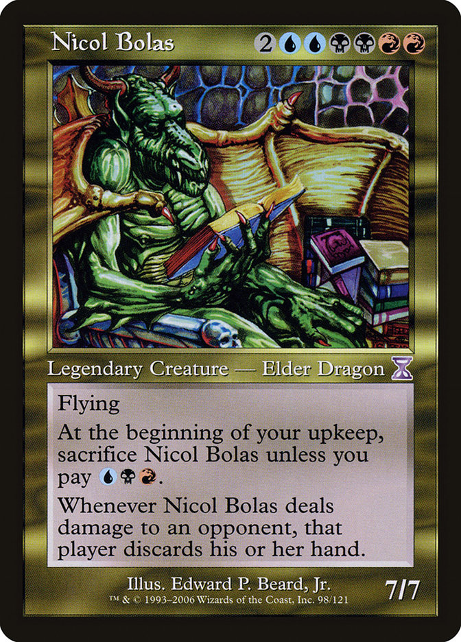 Nicol Bolas [Time Spiral Timeshifted] | The Gaming-Verse