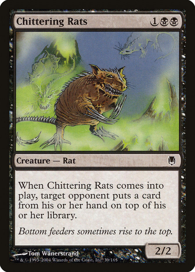 Chittering Rats [Darksteel] | The Gaming-Verse